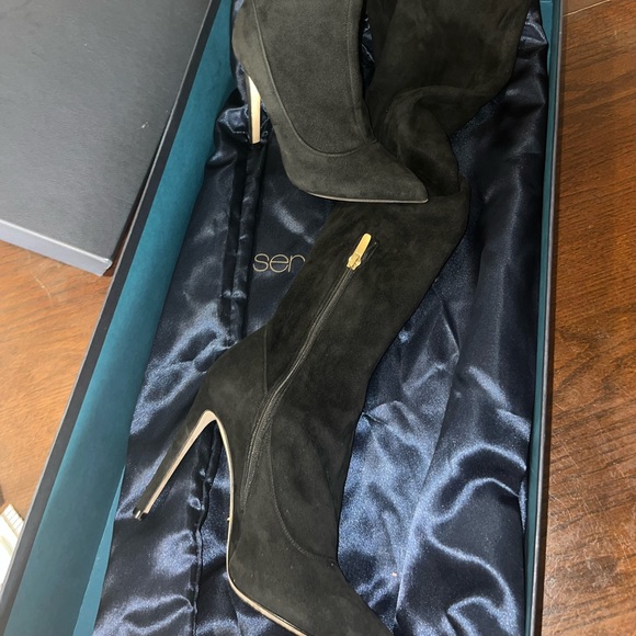 Sergio Rossi Scarps Donna Over The Knee Boots - Picture 4 of 5